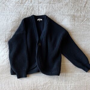 Madewell Black Women's Cardigan Sweater